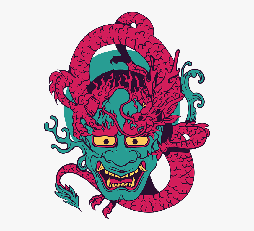 Chinese Demon Dragon, HD Png Download