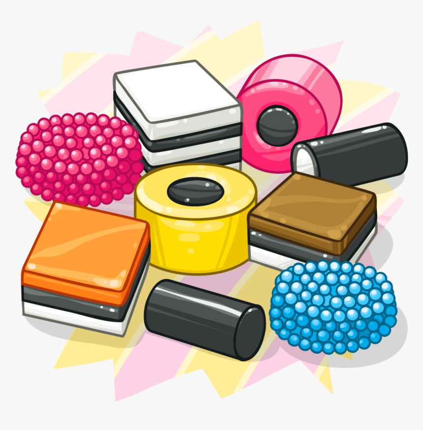 Liquorice Allsorts Clipart, HD Png Download