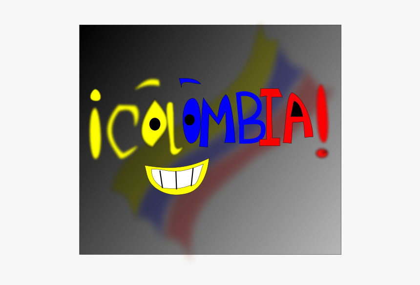 Free Vector Colombia - Graphic Design, HD Png Download