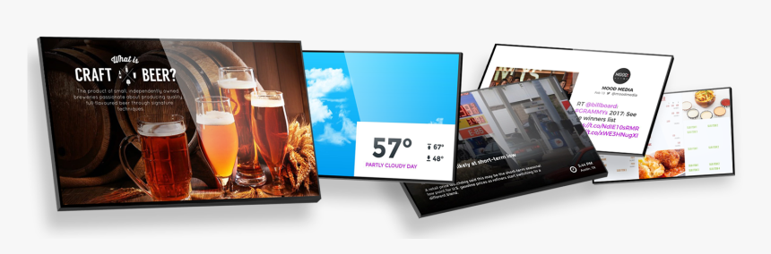 Stacked Screens - Promotion For Digital Signage, HD Png Download