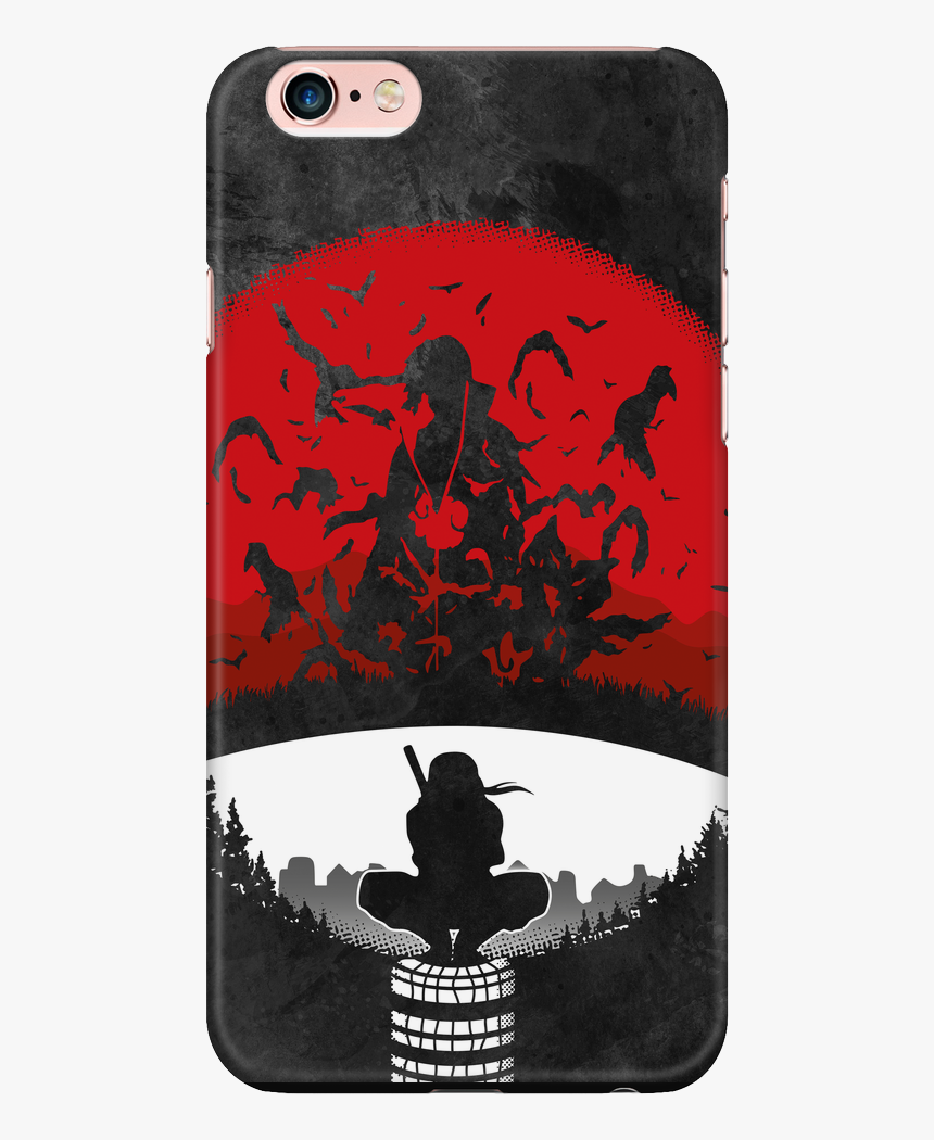 Itachi Red Sun - Naruto Phone Case Itachi, HD Png Download