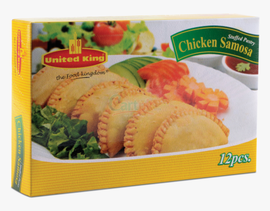 United King Chicken Samosa D Shape 12pcs - United King, HD Png Download