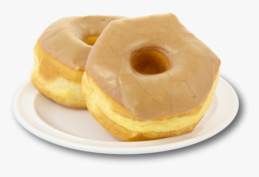 Maple Iced Glazed Donuts, HD Png Download