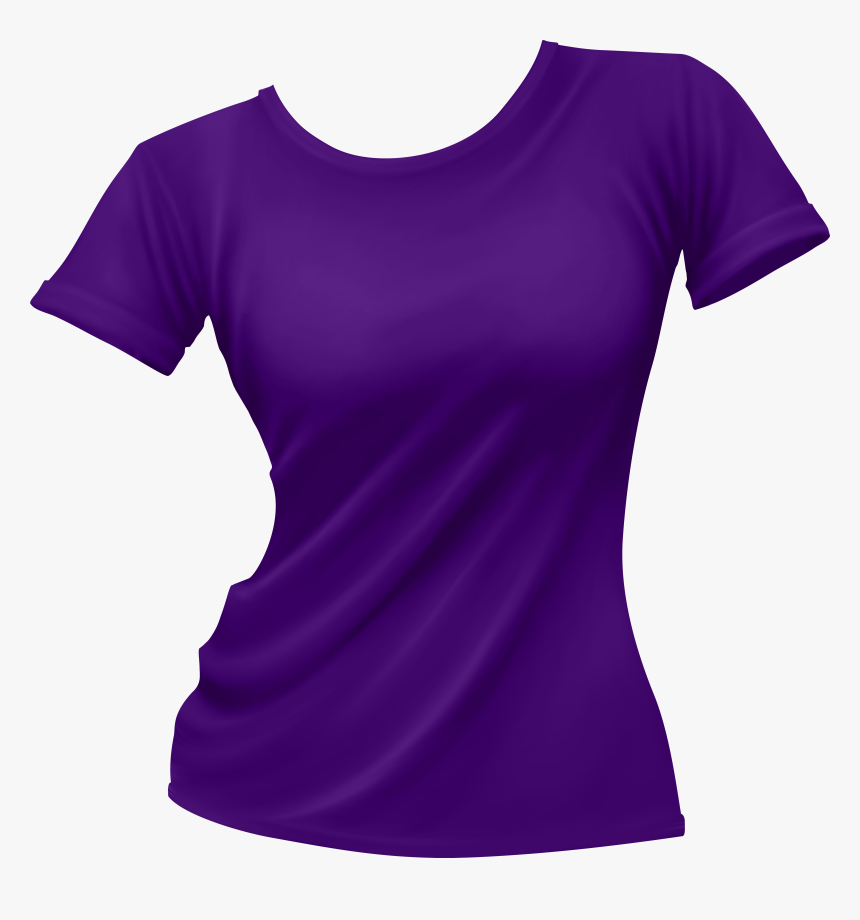 At Getdrawings Com Free - Purple T Shirt Clipart, HD Png Download