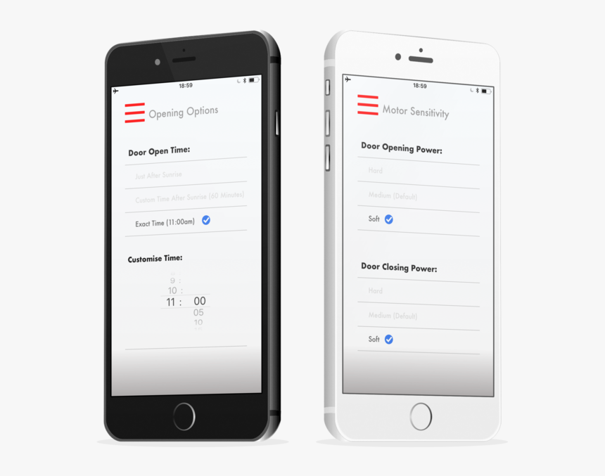 White And Black Iphone 6 Back To Back, HD Png Download