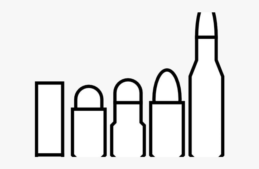 Bullet Silhouette, HD Png Download