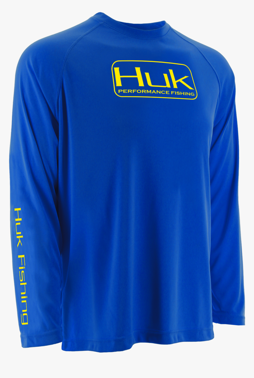 Huk Long Sleeve Fishing Shirt - Active Shirt, HD Png Download
