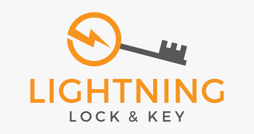Logo Design By Ana Design For Lightning Lock & Key - Parallel, HD Png Download