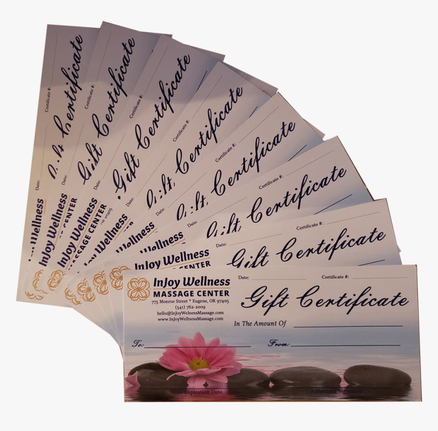 Gift Certificate Tresa Sm, HD Png Download