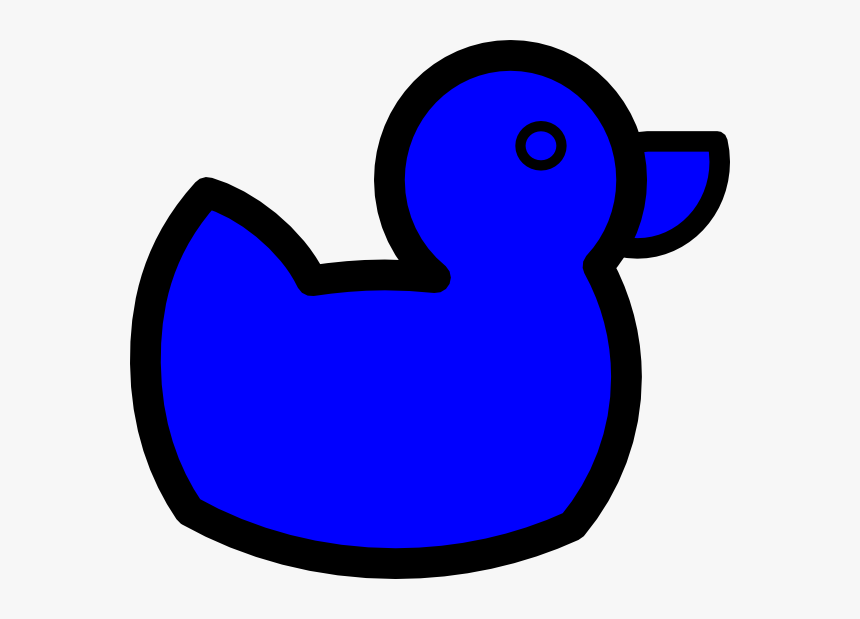 Blue Clipart Duck Vector Download Blue Duck Png, Svg - Blue Duck Clipart, Transparent Png