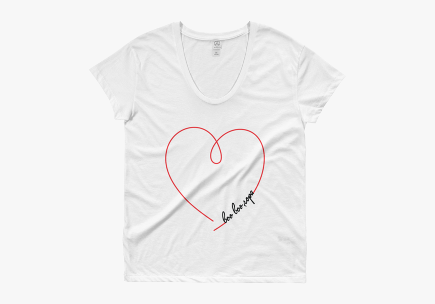 Women S Boo Boo Heart Tee - Heart, HD Png Download