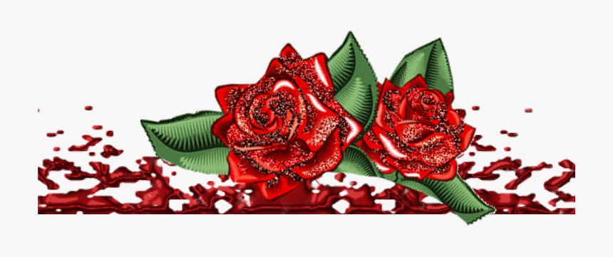 #mq #red #roses #border #borders #flowers - Hybrid Tea Rose, HD Png Download
