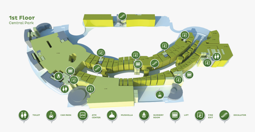 Cafe Di Central Park Mall, HD Png Download