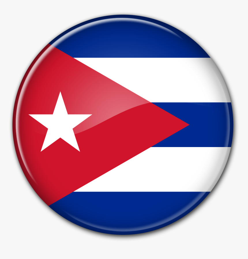 Bandera Redonda De Cuba - Puerto Rico Bandera Png, Transparent Png