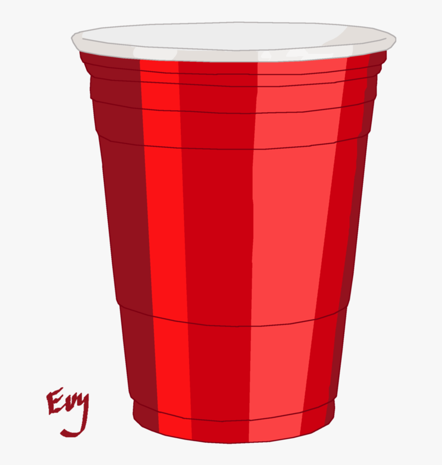 Plastic Cup Drawing Solo Cup Company - Cartoon Plastic Cup Png, Transparent Png