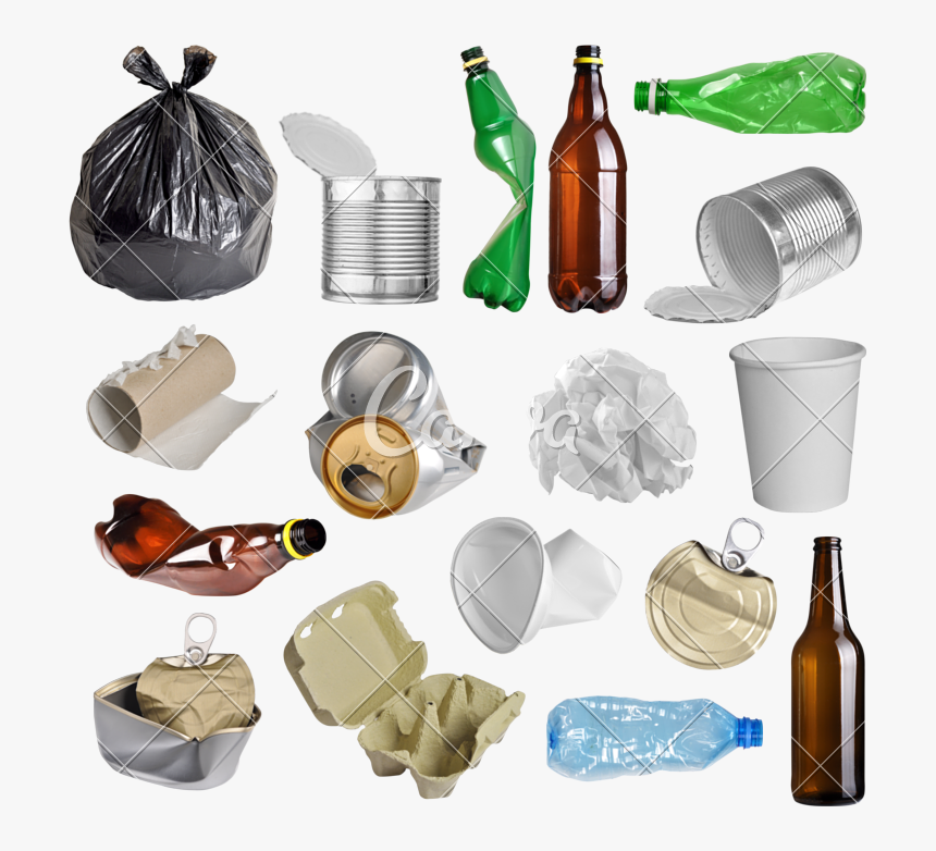 Garbage Clipart Crushed Water Bottle - Use Plastic Save Environment, HD Png Download