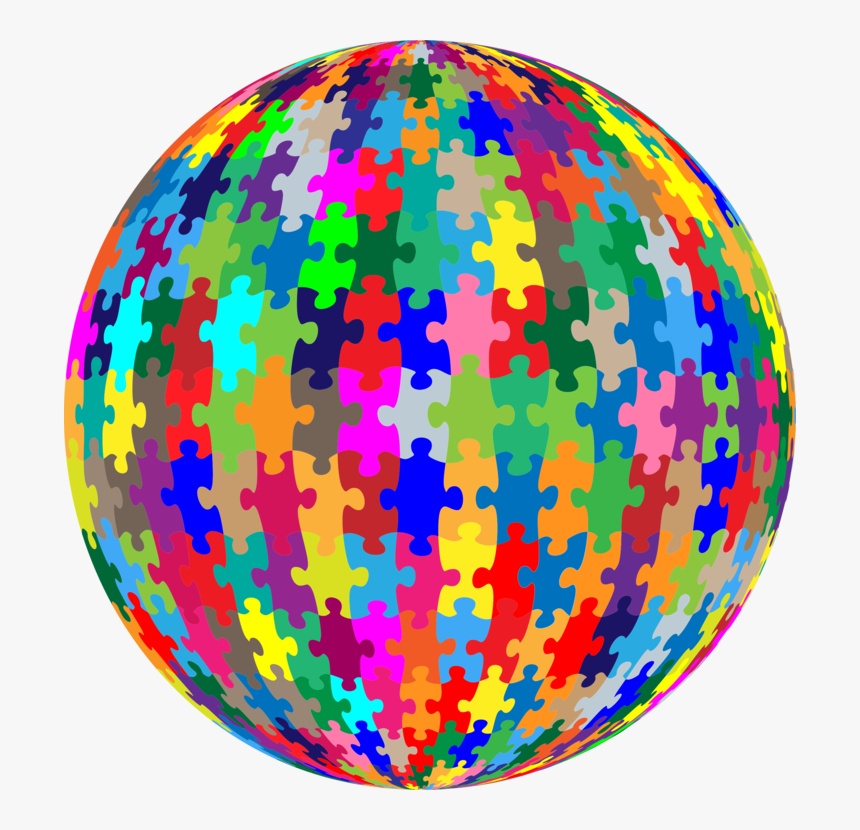 Jigsaw Puzzles 3d Puzzle Three Dimensional Space Game - Multi Colored Puzzle Piece, HD Png Download