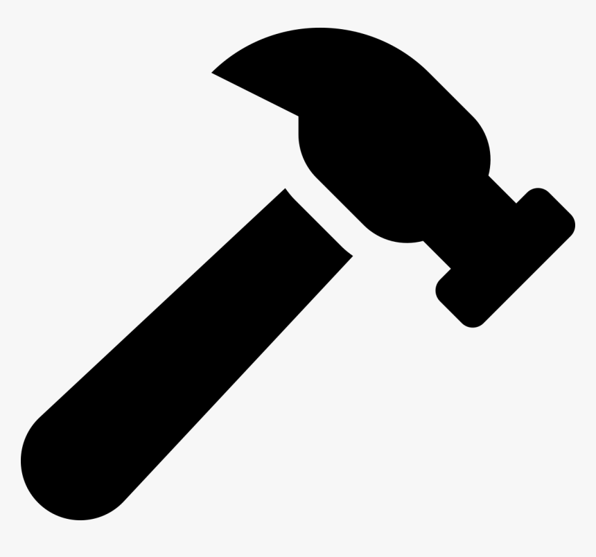 Font Awesome Hammer Png, Transparent Png