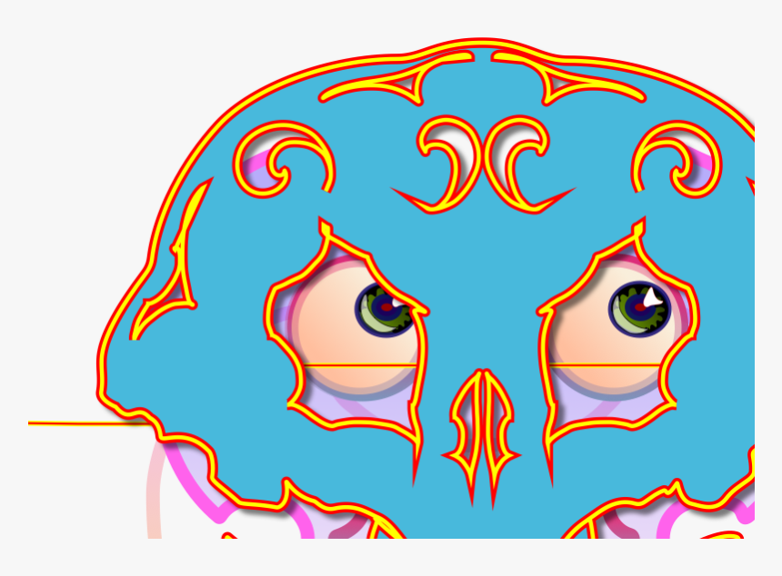Alien Day Of The Dead Serpentinepebbles Label Label, HD Png Download