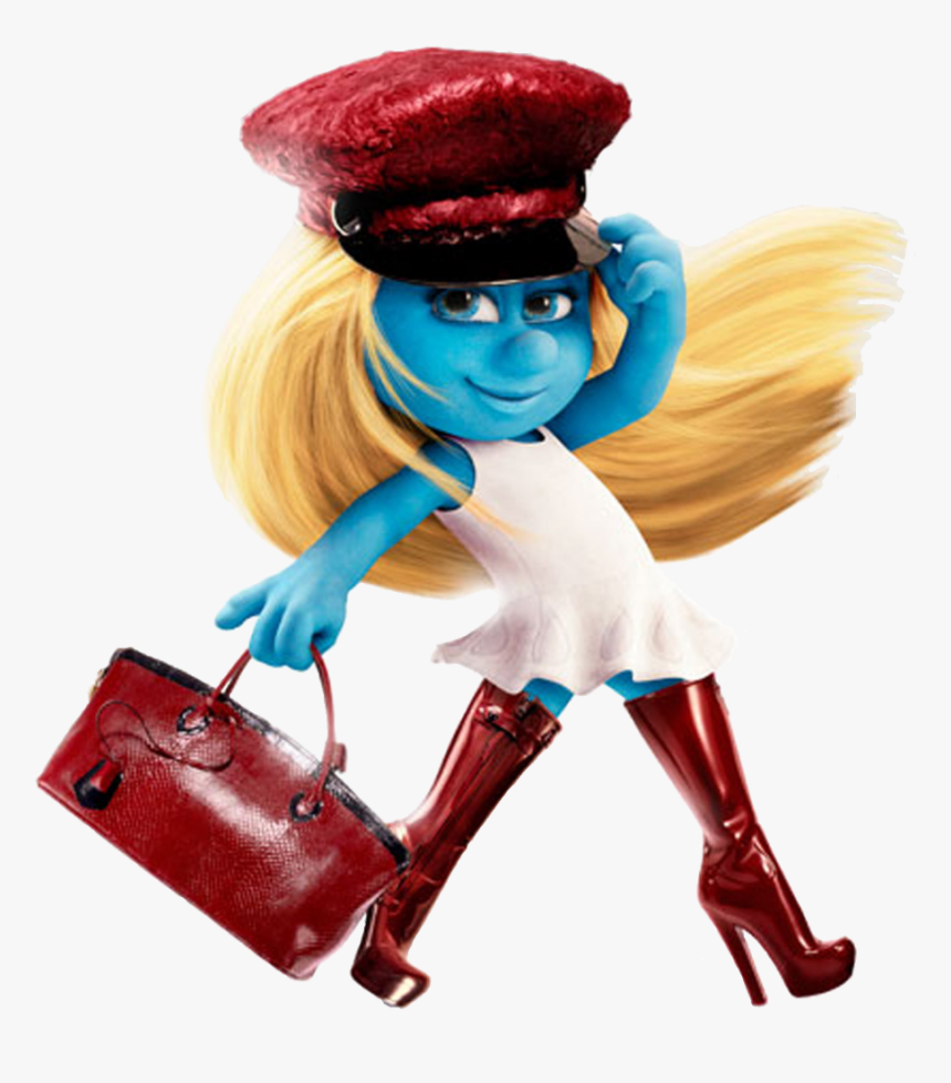 #freetoedit #smurfette #smurfs - Smurfette Harper's Bazaar, HD Png Download