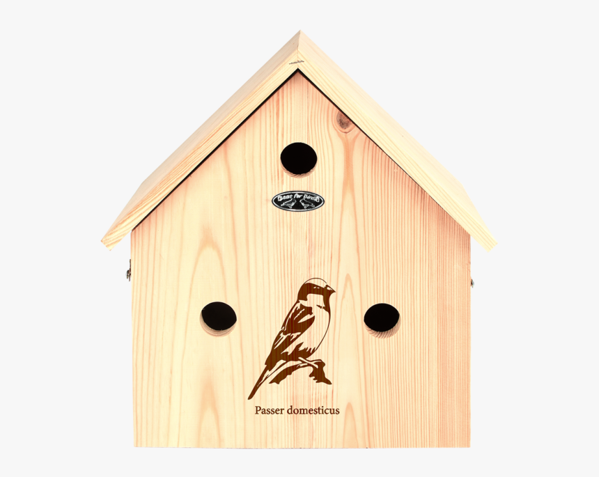 Birdhouse Sparrow Silhouette - Canary, HD Png Download
