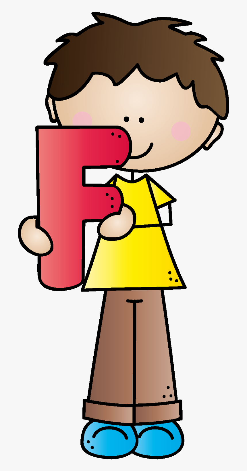 La Letra F - Educacion Cristiana Letra, HD Png Download