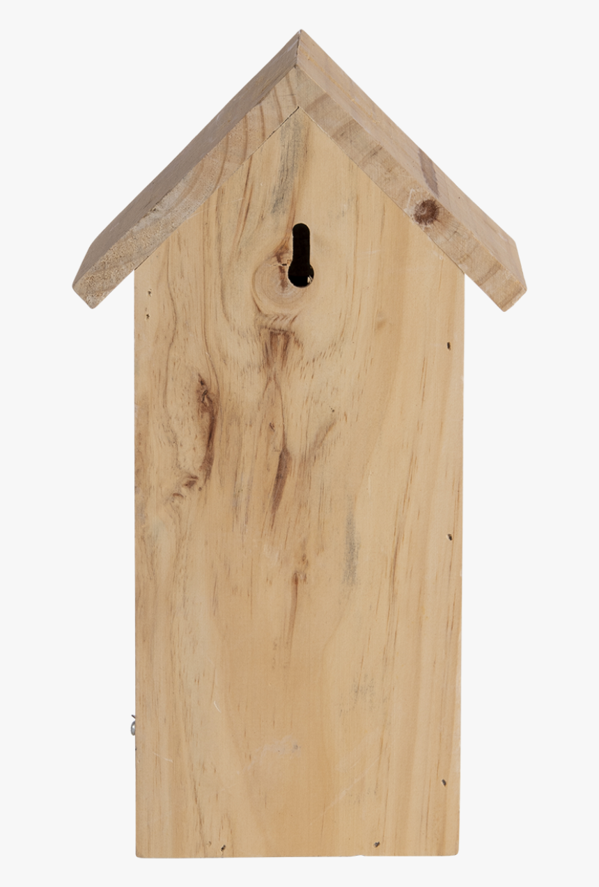 Birdhouse Great Tit Silhouette - Plank, HD Png Download