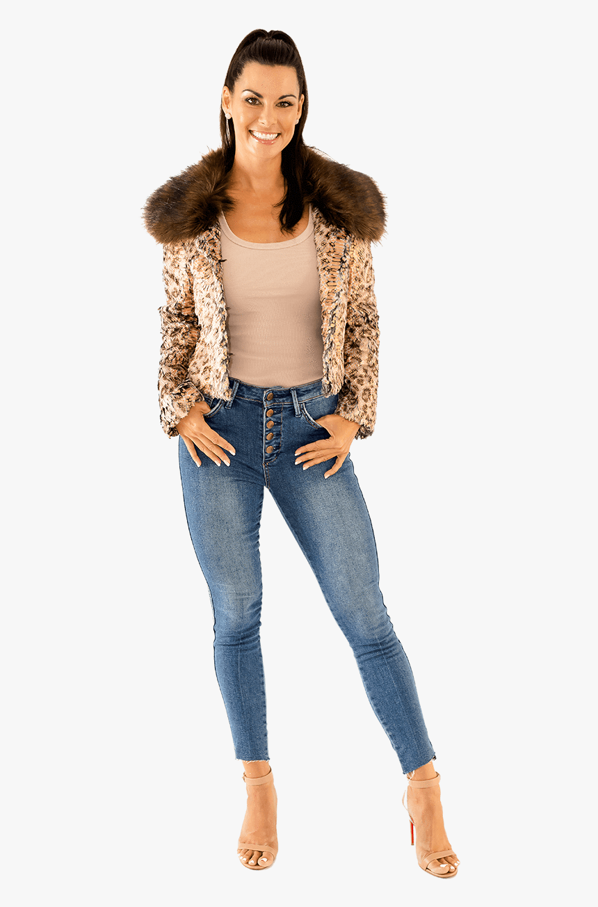 Serpentina Cropped Snake Jacket - Girl, HD Png Download