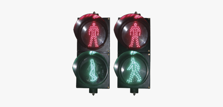 Semáforo Peatonal Con Indicador Alto/siga Estático - Lampu Isyarat Pejalan Kaki, HD Png Download