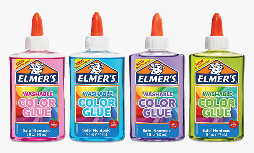 Elmer's Washable Color Glue, HD Png Download