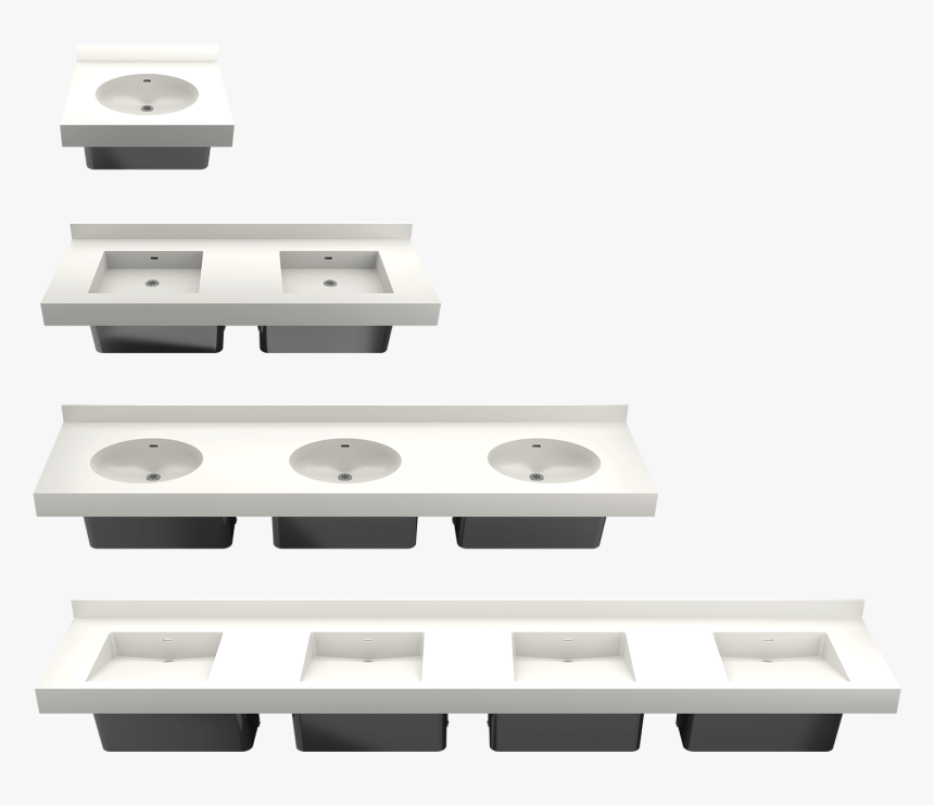 Configurable-slab™ Basin - Shelf, HD Png Download