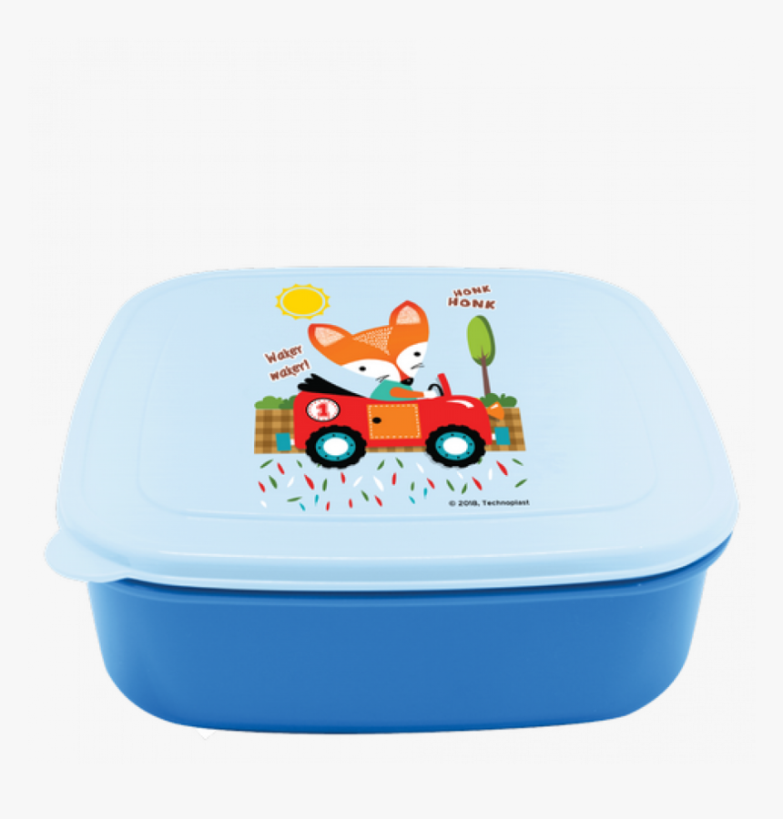 Sealware Square Box 1020 Ml - Cartoon, HD Png Download