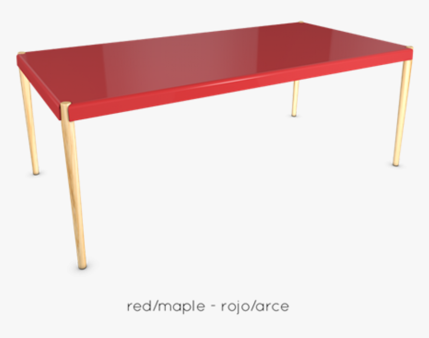 Red Dining Table Png, Transparent Png