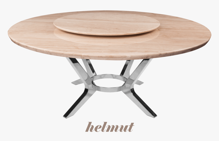 Nuvalato Beige Round Marble Dining Table 6 To 8 Pax - Marble, HD Png Download