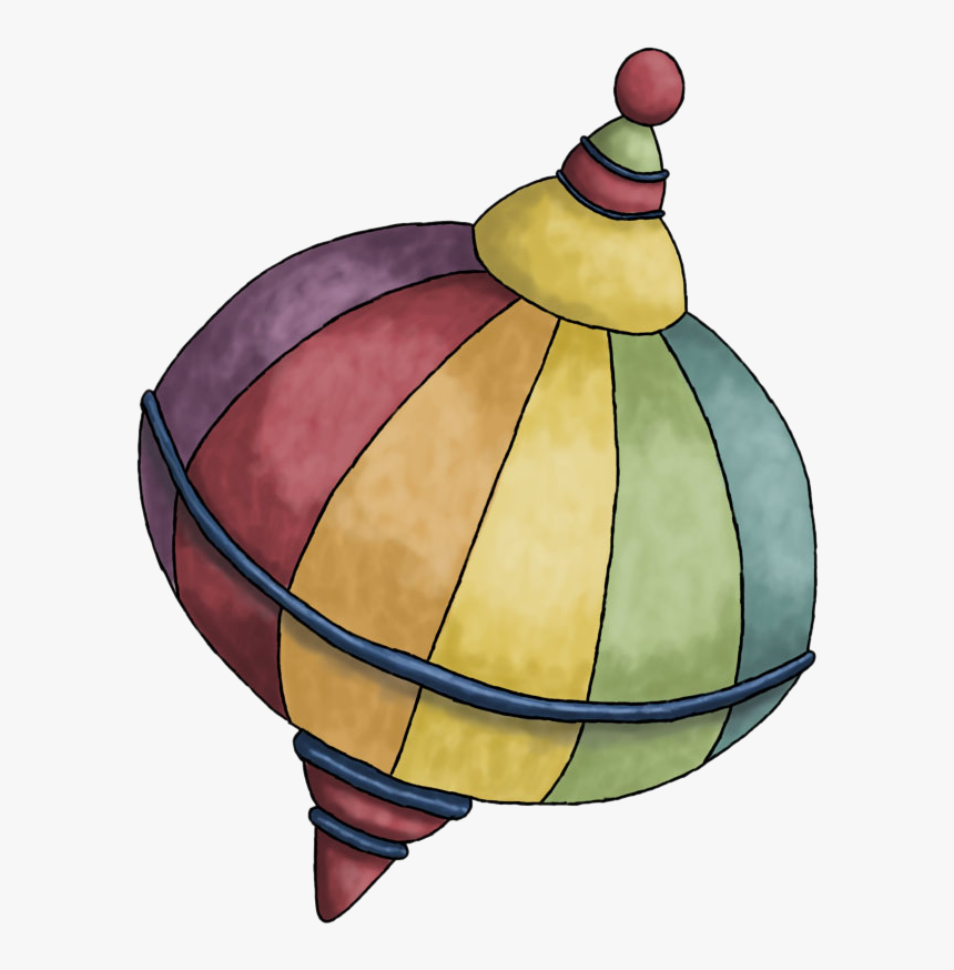 Transparent Spinning Top Clipart - Transparent Spinning Top Png, Png Download