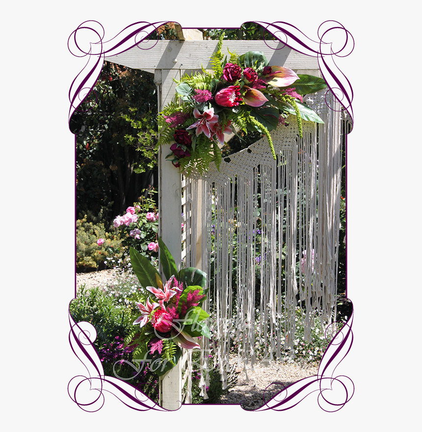 A Gorgeous Silk Artificial Australian Tropical Arbor - Bouquet, HD Png Download