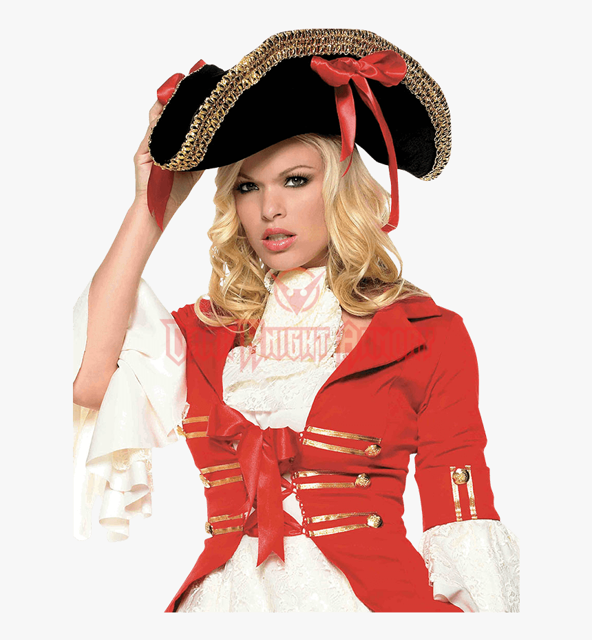 Regal Lady Pirate Hat - Farsangi Jelmezek, HD Png Download