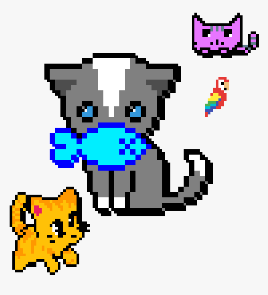 Minecraft Demon Pixel Art, HD Png Download