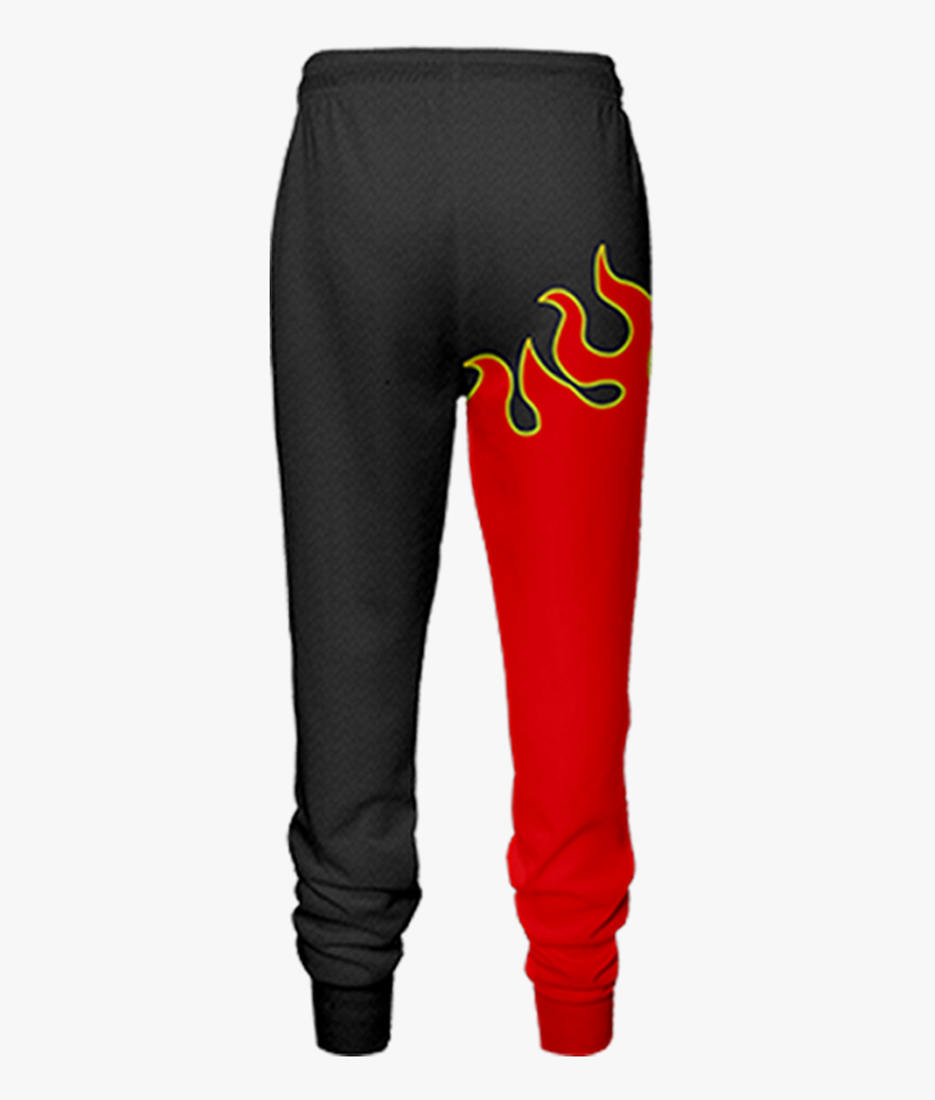 Tekken Jin Kazama Red Flame Cosplay Jogging Pants Fullprinted - Pocket, HD Png Download