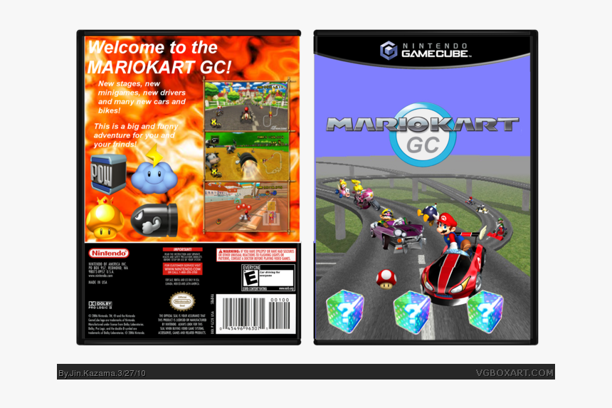 Mariokart Gc Box Art Cover - Online Advertising, HD Png Download