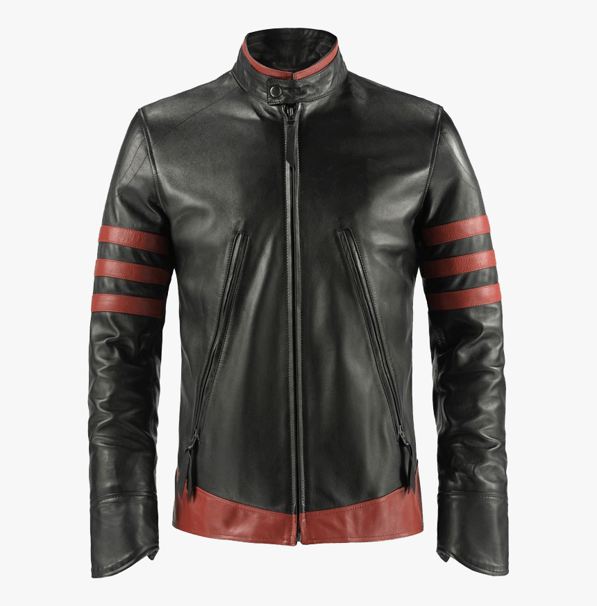 X-men Origins Mens Lambskin Leather Jacket - X Men Wolverine Origins Biker Leather Jacket, HD Png Download