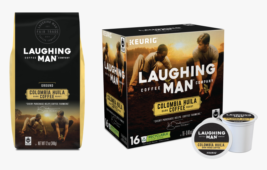 Laughing Man Coffee - Laughing Man Coffee Dukale's Blend, HD Png Download
