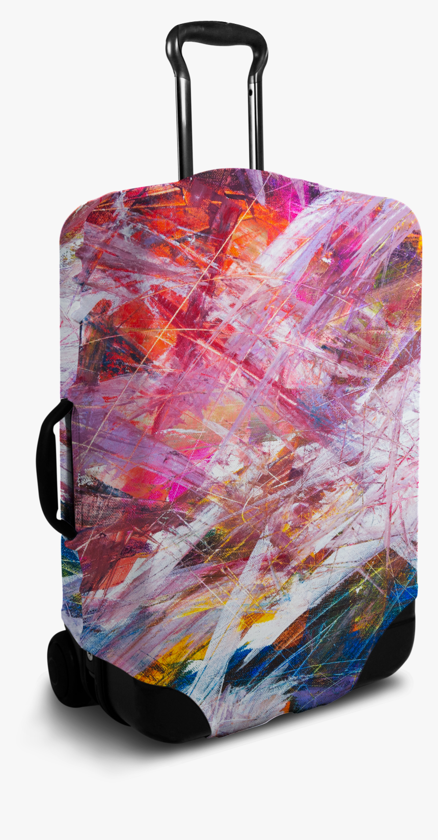 Luggage Cover/suitcase Cover - Art Suitcase, HD Png Download