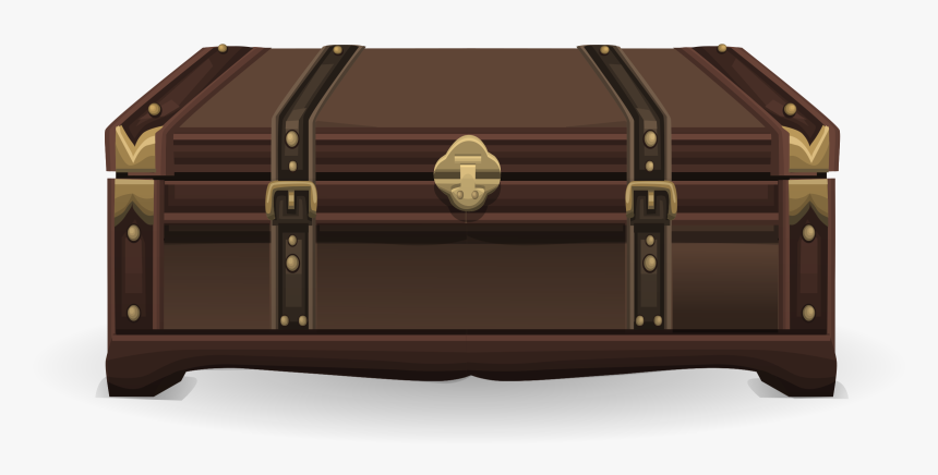 This Free Icons Png Design Of Antique Suitcase From - Trunk Luggage Clipart, Transparent Png