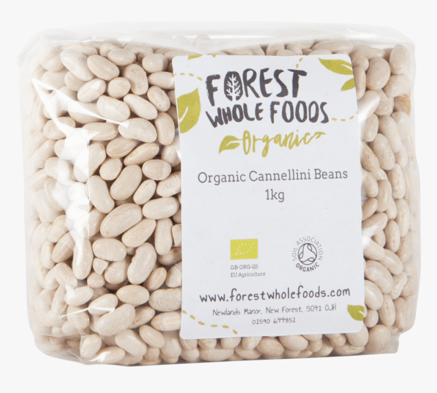 Organic Cannellini Beans 1kg - Organic Food, HD Png Download