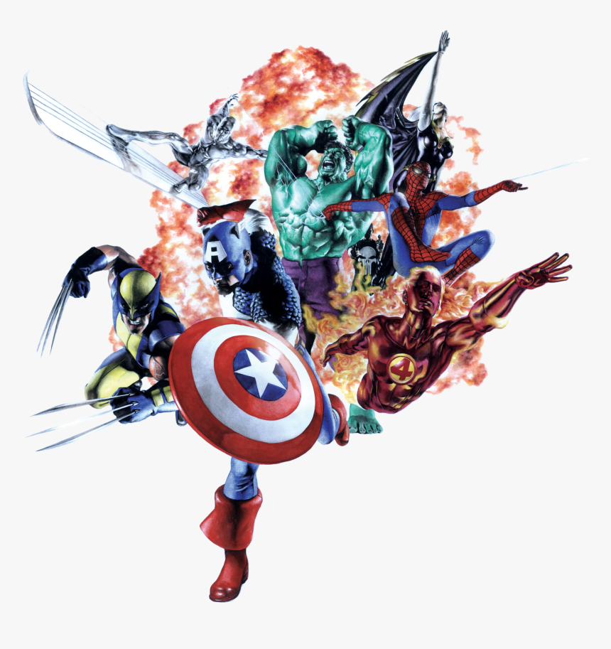 My Heroe Comic The Avengers Png - Marvel Cinematic Universe, Transparent Png