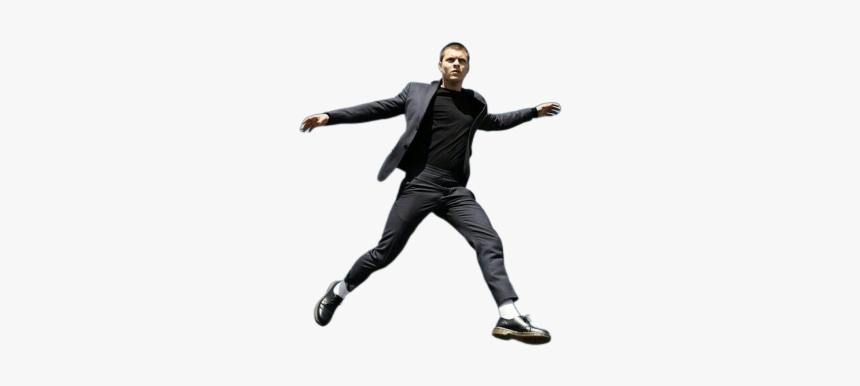 #man #jumping - Stretching, HD Png Download
