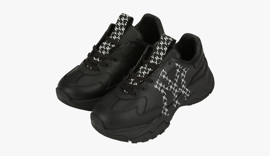 Mlb Bigball Chunky Monogram Lt New York Yankees Black - Hiking Shoe, HD Png Download