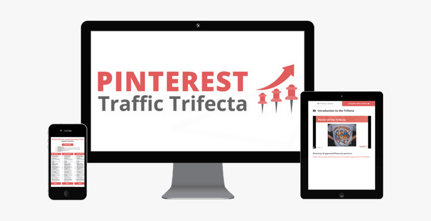 Pinterest Traffic Trifecta Services Page-1 - Online Advertising, HD Png Download