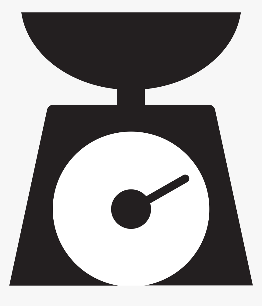 Scale Transparent - Transparent Background Weighing Scale Clipart, HD Png Download
